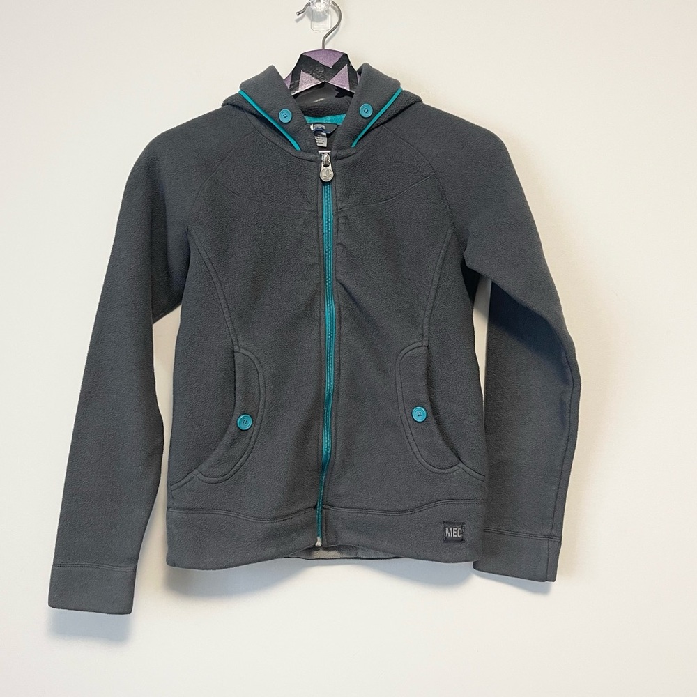 MEC Girls Fleece Hooded Jacket Size 12